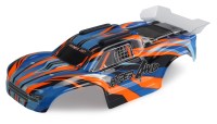  012-1601D Carrosserie  012-1601D Truggy Hyper Go blauw en oranje